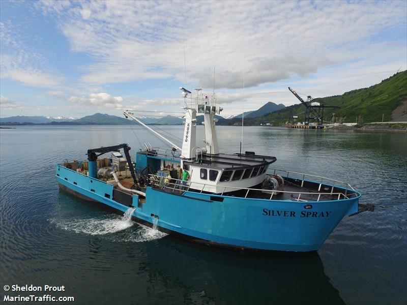 silver.spray (Fishing vessel) - IMO , MMSI 367082610, Call Sign WDJ2385 under the flag of United States (USA)