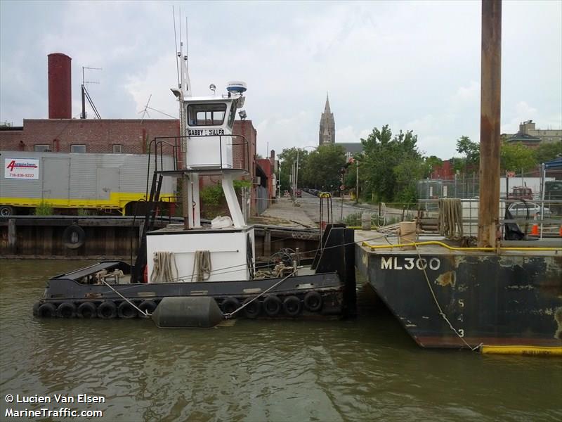 gabby l miller (Towing vessel) - IMO , MMSI 367338610, Call Sign WDE3399 under the flag of United States (USA)