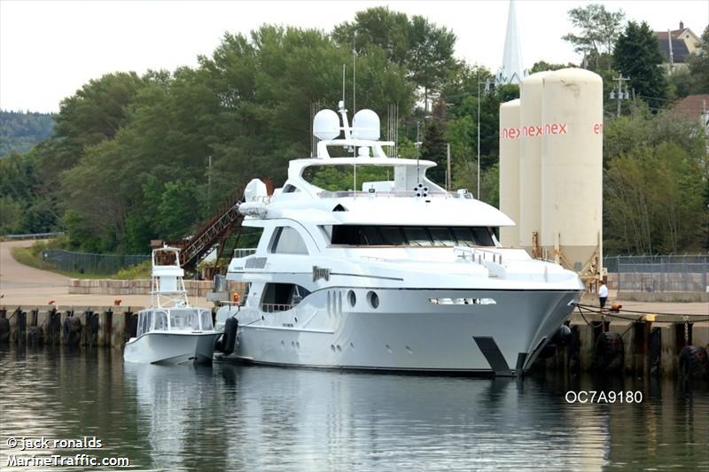wheels (Yacht) - IMO 9556923, MMSI 367403020, Call Sign WDE8224 under the flag of United States (USA)