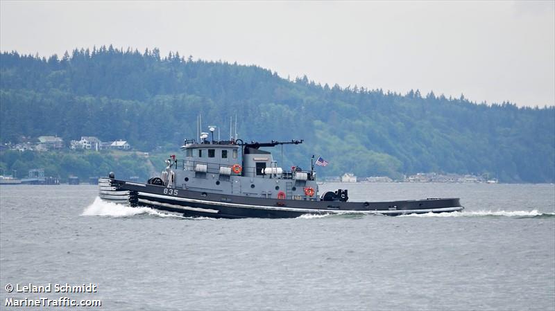 ytb-835 skenandoa (Tug) - IMO , MMSI 369970411, Call Sign NMPC under the flag of United States (USA)