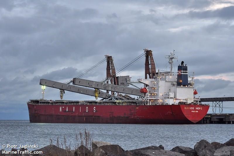 navios hope (Bulk Carrier) - IMO 9328558, MMSI 371048000, Call Sign 3EAX3 under the flag of Panama