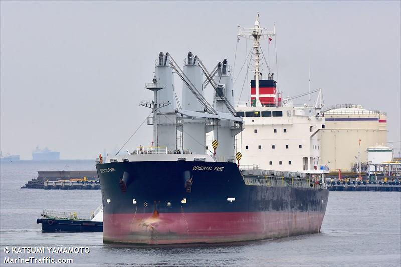 oriental fame (Bulk Carrier) - IMO 9864863, MMSI 372756000, Call Sign HOZR under the flag of Panama