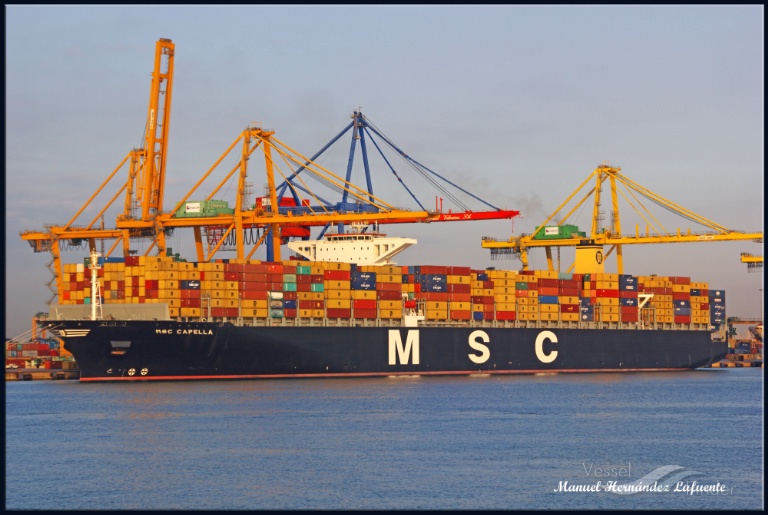 msc capella (Container Ship) - IMO 9465289, MMSI 373031000, Call Sign 3EUI7 under the flag of Panama