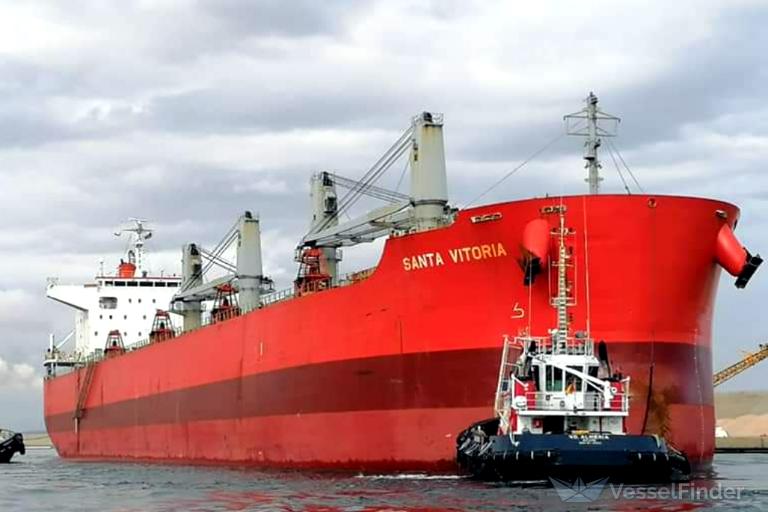 santa vitoria (Bulk Carrier) - IMO 9605011, MMSI 373059000, Call Sign 3FDV3 under the flag of Panama