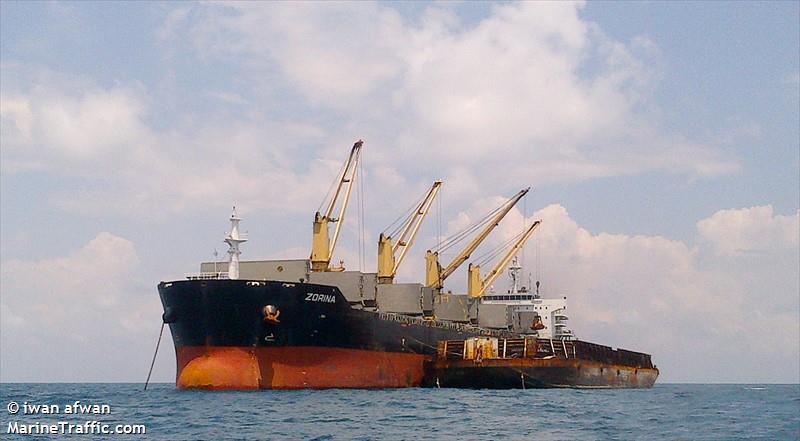 zorina (Bulk Carrier) - IMO 9599391, MMSI 373651000, Call Sign 3EUU6 under the flag of Panama