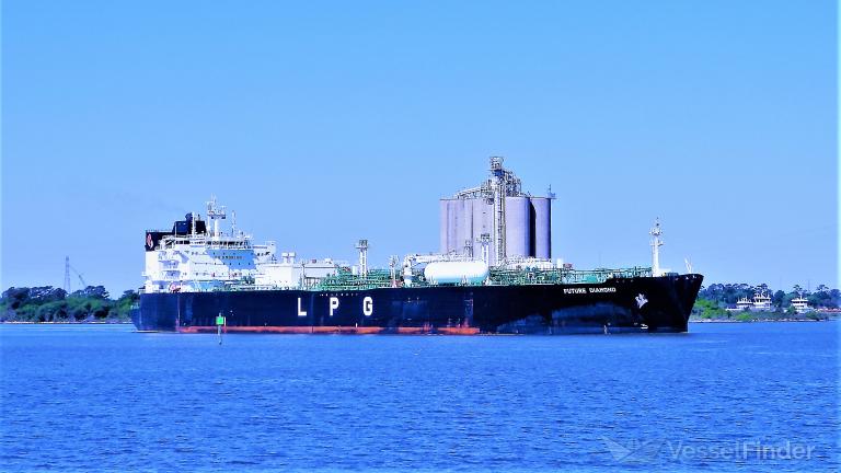 future diamond (LPG Tanker) - IMO 9853864, MMSI 374651000, Call Sign 3ETX9 under the flag of Panama