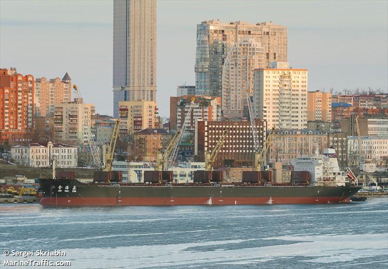 jin hai xin (Bulk Carrier) - IMO 9591002, MMSI 413696580, Call Sign BVLF under the flag of China