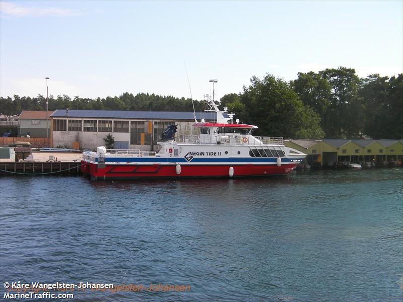 negin tide 2 (Offshore Tug/Supply Ship) - IMO 9563550, MMSI 422005600, Call Sign EPAN3 under the flag of Iran