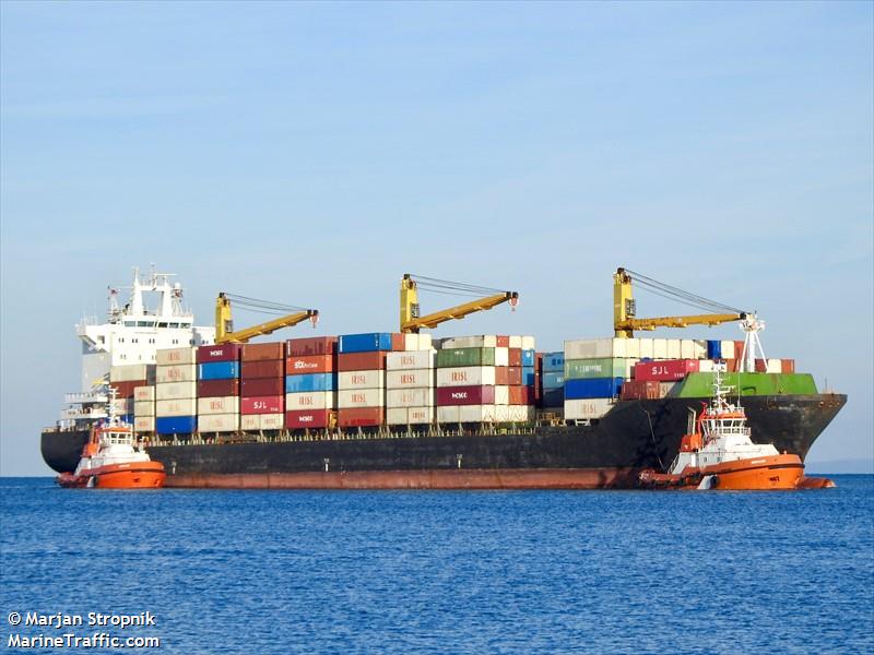 arzin (Container Ship) - IMO 9284142, MMSI 422038900, Call Sign EPBZ4 under the flag of Iran