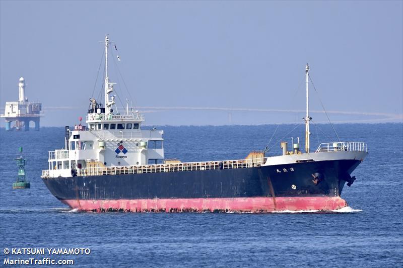 kiyonami maru (General Cargo Ship) - IMO 8944135, MMSI 431501278, Call Sign JL6558 under the flag of Japan