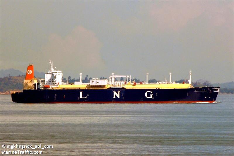 hl pyeongtaek (LNG Tanker) - IMO 9061928, MMSI 441563000, Call Sign DSQF9 under the flag of Korea