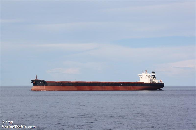 ore italia (Bulk Carrier) - IMO 9572331, MMSI 477913600, Call Sign VRPY6 under the flag of Hong Kong