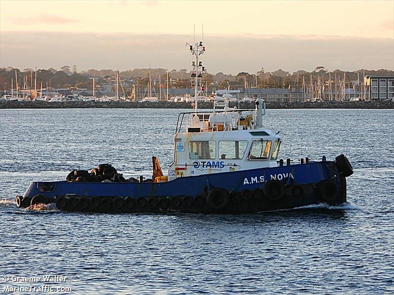 ams nova (Tug) - IMO 3973430, MMSI 503003830, Call Sign VJN4469 under the flag of Australia