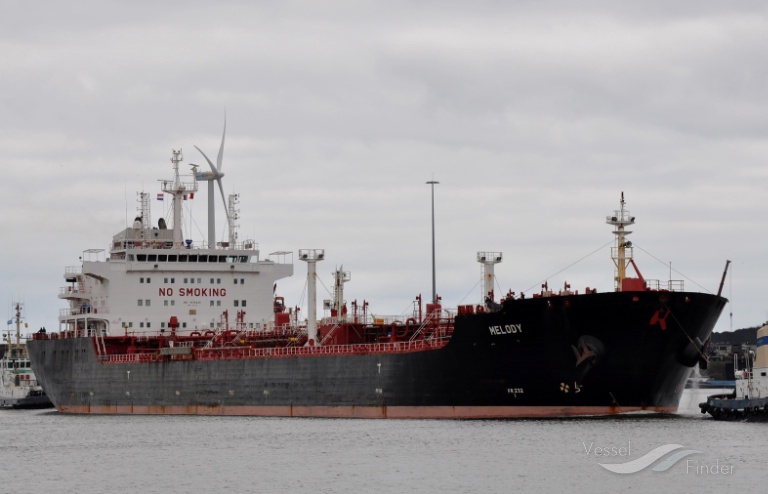 melody (Chemical/Oil Products Tanker) - IMO 9476135, MMSI 538003113, Call Sign V7OM3 under the flag of Marshall Islands