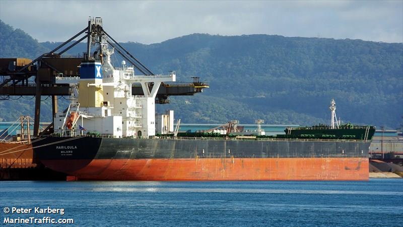 mariloula (Bulk Carrier) - IMO 9434553, MMSI 538004701, Call Sign V7YO9 under the flag of Marshall Islands