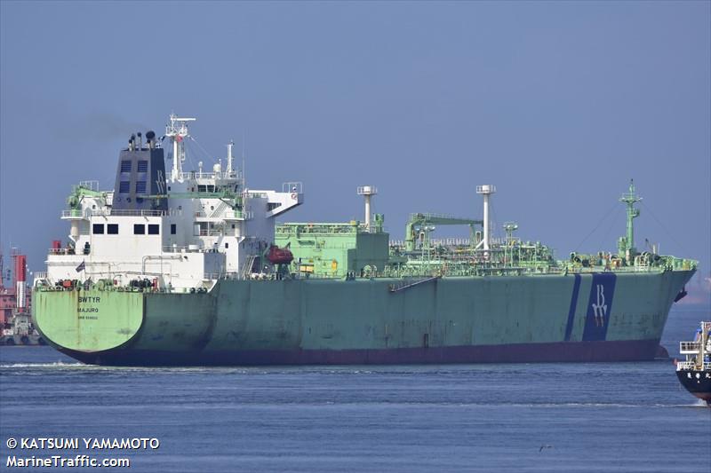 bw tyr (LPG Tanker) - IMO 9346122, MMSI 538005715, Call Sign V7GI7 under the flag of Marshall Islands