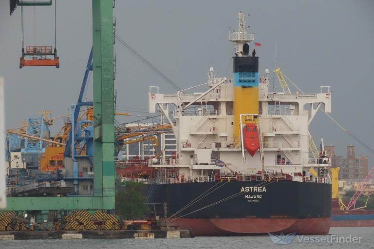 astrea (Bulk Carrier) - IMO 9705366, MMSI 538006600, Call Sign V7BK9 under the flag of Marshall Islands