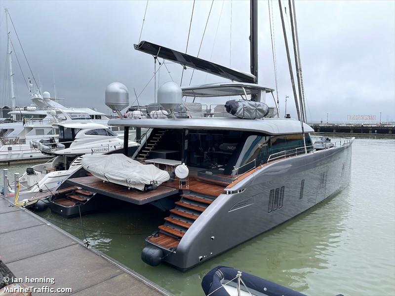 nomad (Sailing vessel) - IMO , MMSI 538071492 under the flag of Marshall Islands