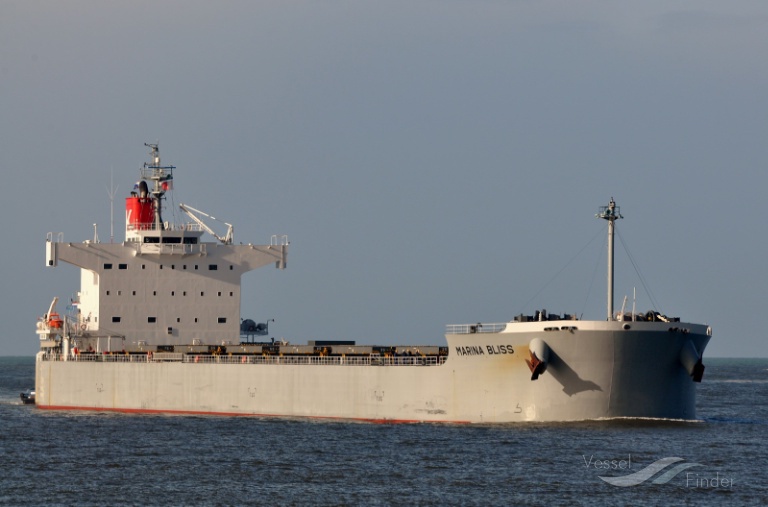 marina bliss (Bulk Carrier) - IMO 9518141, MMSI 563885000, Call Sign 9VDP3 under the flag of Singapore