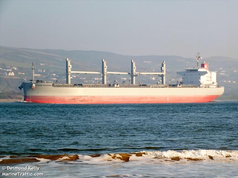 clover colossus (Bulk Carrier) - IMO 9748758, MMSI 565142000, Call Sign 9V3387 under the flag of Singapore