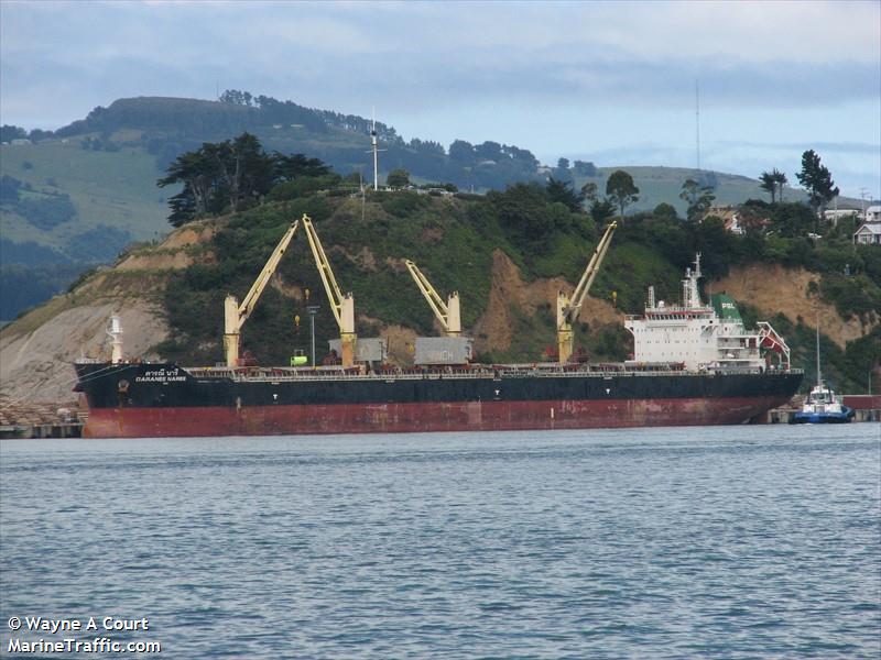 daranee naree (Bulk Carrier) - IMO 9613446, MMSI 566707000, Call Sign 9V6453 under the flag of Singapore