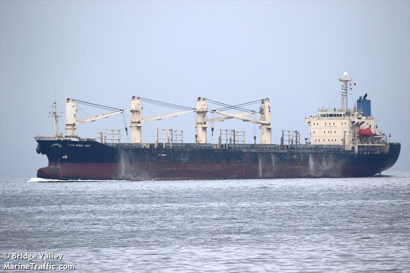 tan binh 129 (Bulk Carrier) - IMO 9244996, MMSI 574013029, Call Sign 3WTZ9 under the flag of Vietnam