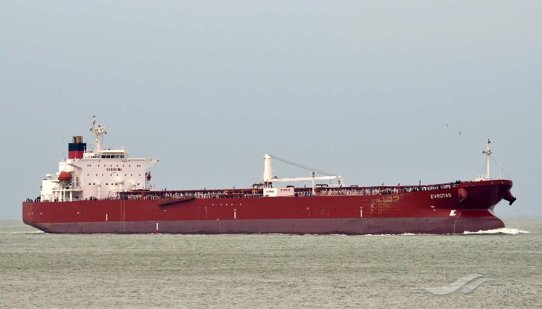 evrotas (Crude Oil Tanker) - IMO 9309241, MMSI 636012762, Call Sign A8HR9 under the flag of Liberia