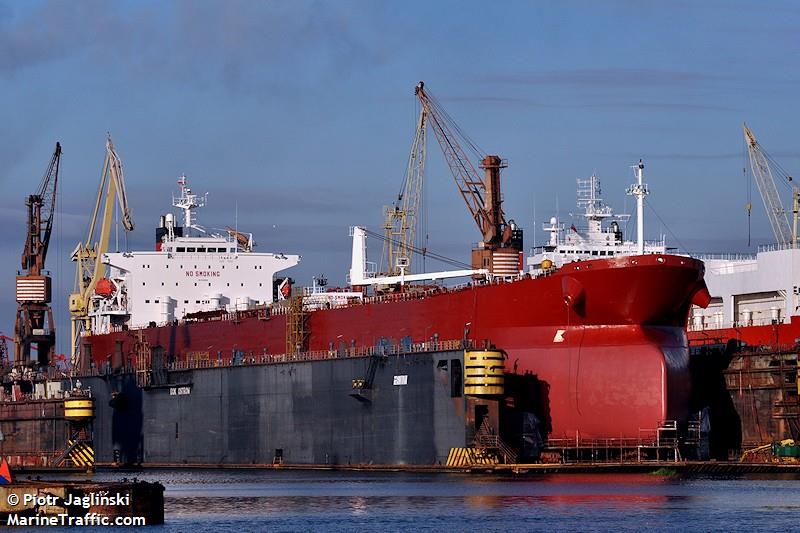 aliakmon (Crude Oil Tanker) - IMO 9323962, MMSI 636012766, Call Sign A8HS5 under the flag of Liberia