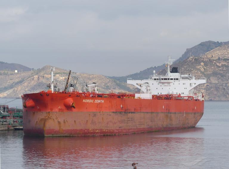 nordic zenith (Crude Oil Tanker) - IMO 9588469, MMSI 636014869, Call Sign A8WZ7 under the flag of Liberia