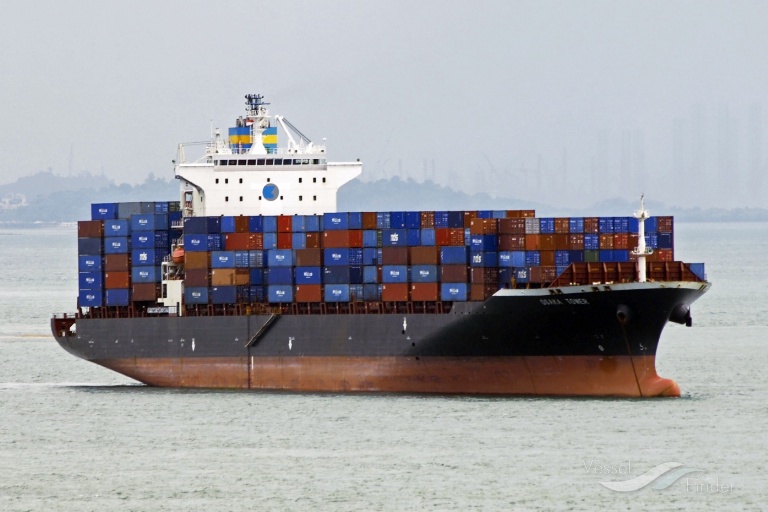 alexander bay (Container Ship) - IMO 9238777, MMSI 636015897, Call Sign D5DJ5 under the flag of Liberia