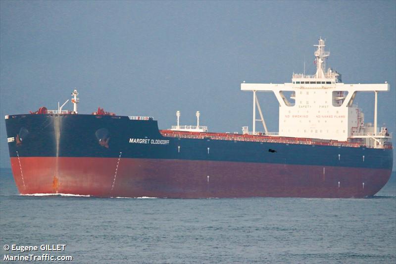 margret oldendorff (Bulk Carrier) - IMO 9648908, MMSI 636016352, Call Sign D5FS9 under the flag of Liberia