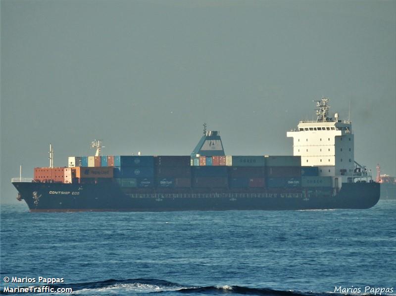 contship eco (Container Ship) - IMO 9492751, MMSI 636018167, Call Sign D5OL9 under the flag of Liberia