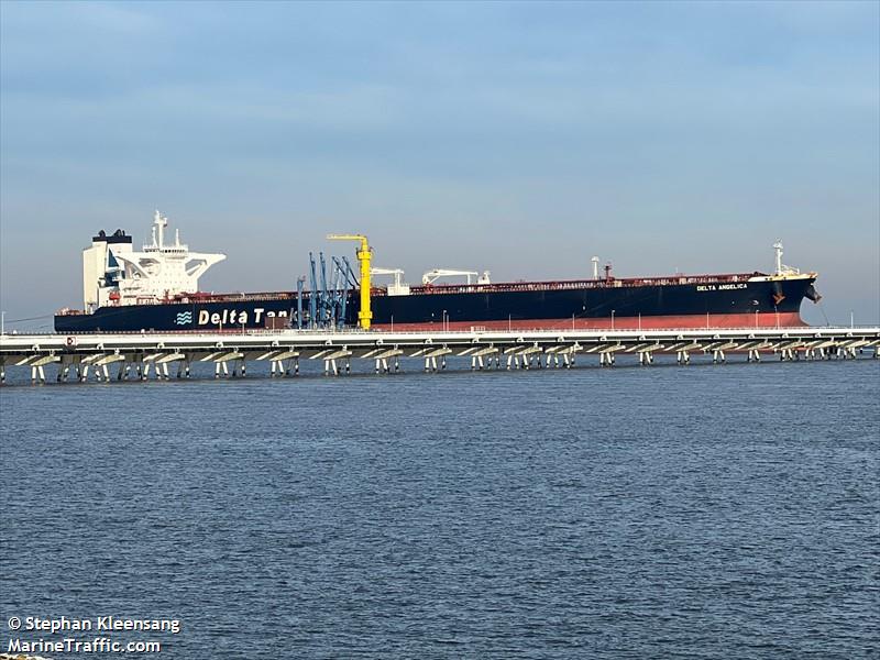 delta angelica (Crude Oil Tanker) - IMO 9602629, MMSI 636019386, Call Sign D5UG5 under the flag of Liberia