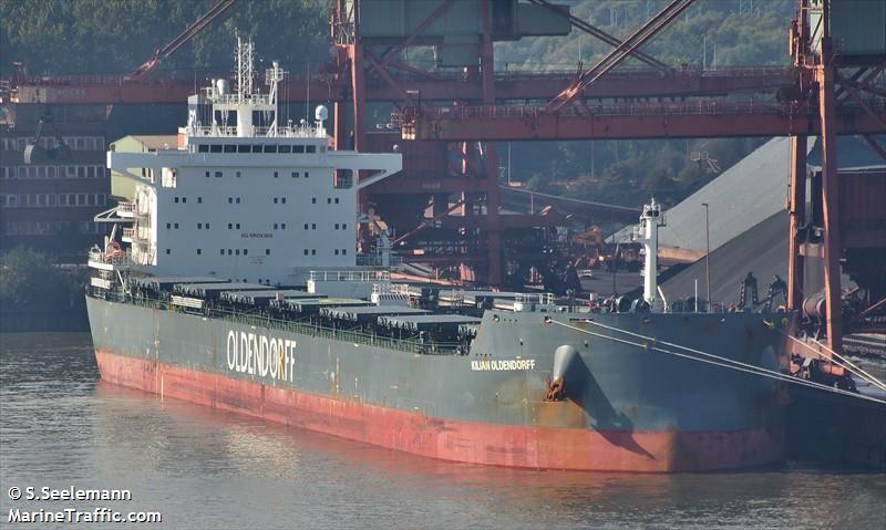 kilian oldendorff (Bulk Carrier) - IMO 9863089, MMSI 636019971, Call Sign D5XA8 under the flag of Liberia