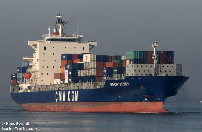 montpellier (Container Ship) - IMO 9314973, MMSI 636090971, Call Sign A8IG2 under the flag of Liberia