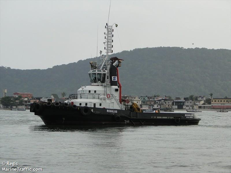 regulus (Tug) - IMO 9541734, MMSI 710005320, Call Sign PP8844 under the flag of Brazil