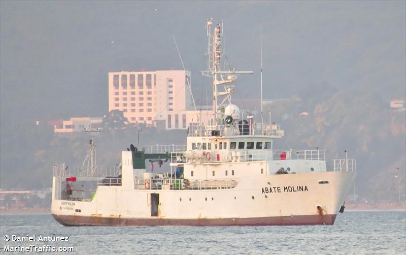 bc abate molina (Fishing Support Vessel) - IMO 9003110, MMSI 725000205, Call Sign CB4633 under the flag of Chile