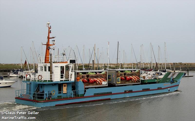 onkel otto (Cargo ship) - IMO , MMSI 211270860, Call Sign DCNT under the flag of Germany