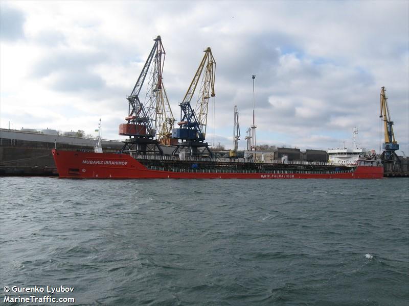 mubariz ibrahimov (Chemical/Oil Products Tanker) - IMO 9575292, MMSI 215029000, Call Sign 9HA2614 under the flag of Malta