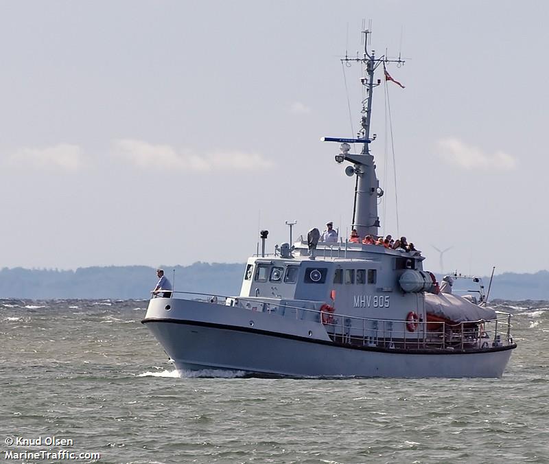 mhv 805 gemini (Military ops) - IMO , MMSI 219000185, Call Sign OVMO under the flag of Denmark
