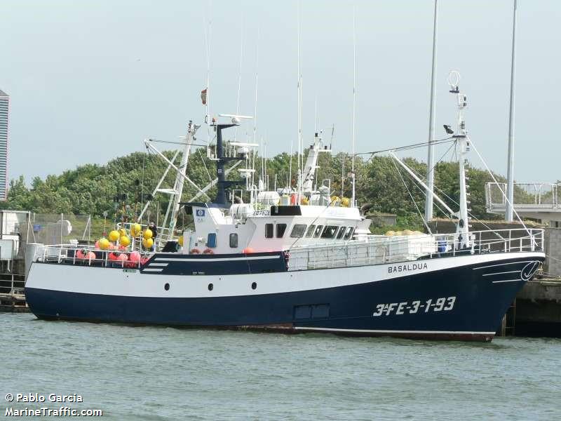 basaldua (Fishing vessel) - IMO , MMSI 224157000, Call Sign EA7626 under the flag of Spain