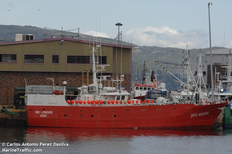 rio landro (Fishing Vessel) - IMO 8806931, MMSI 224295000, Call Sign EHUW under the flag of Spain