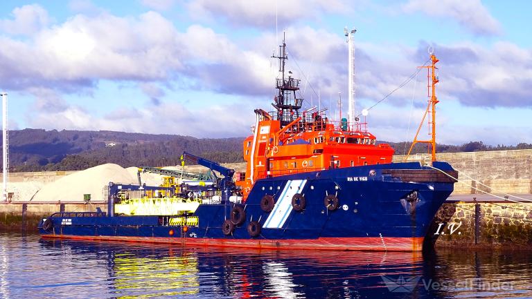 ria de vigo (Offshore Tug/Supply Ship) - IMO 8311417, MMSI 224590000, Call Sign EDID under the flag of Spain