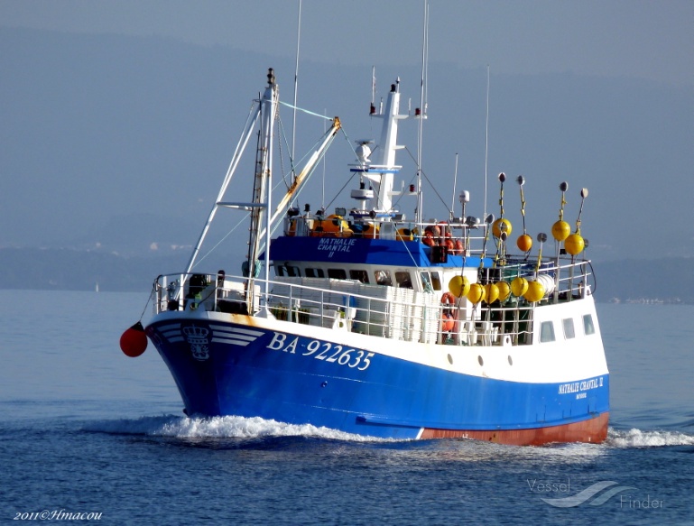fv nathalie chantal (Fishing vessel) - IMO , MMSI 228151700, Call Sign FQDI under the flag of France