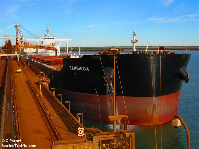 rangiroa (Bulk Carrier) - IMO 9634713, MMSI 229029000, Call Sign 9HA3002 under the flag of Malta