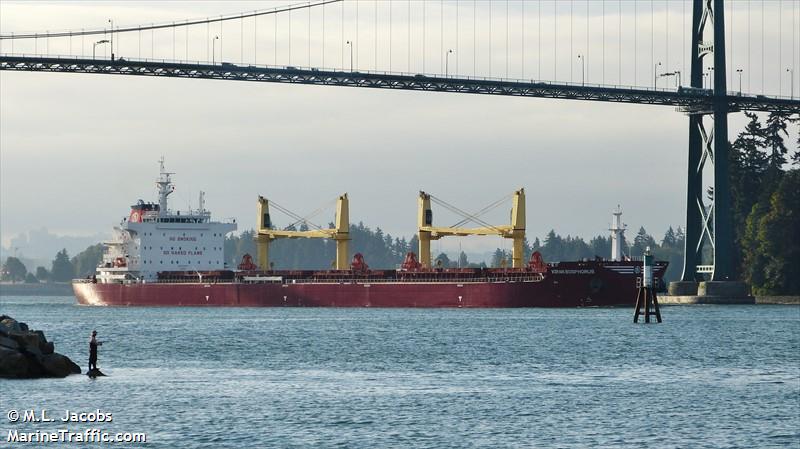 kiran bosphorus (Bulk Carrier) - IMO 9576997, MMSI 229787000, Call Sign 9HA3609 under the flag of Malta