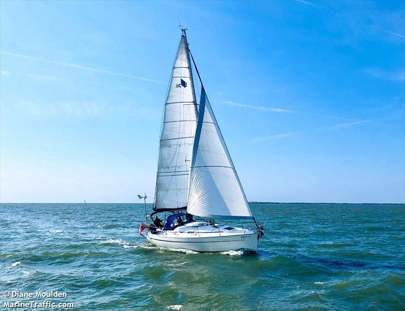 halekai (Sailing vessel) - IMO , MMSI 232012904, Call Sign MAHS8 under the flag of United Kingdom (UK)