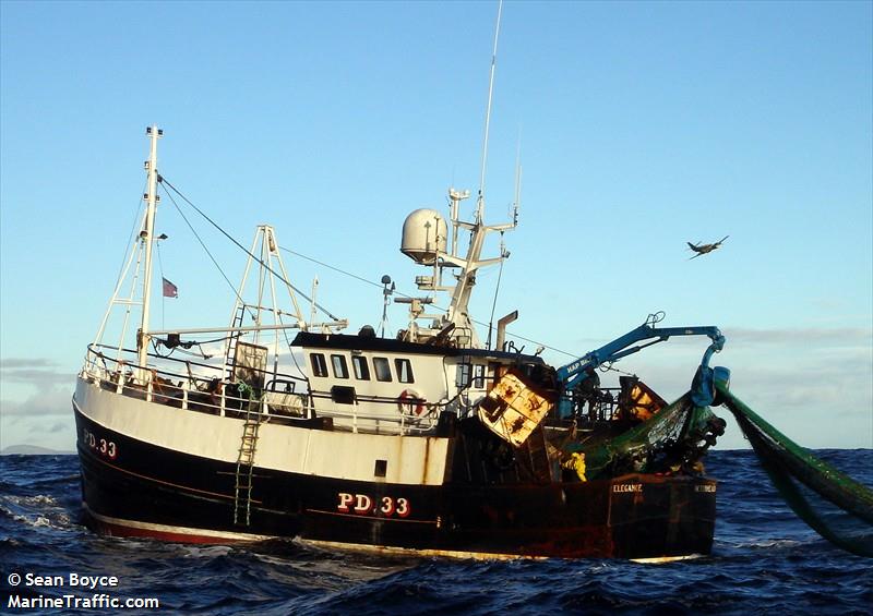 gv elegance pd33 (Fishing vessel) - IMO , MMSI 235003730, Call Sign MLQR4 under the flag of United Kingdom (UK)