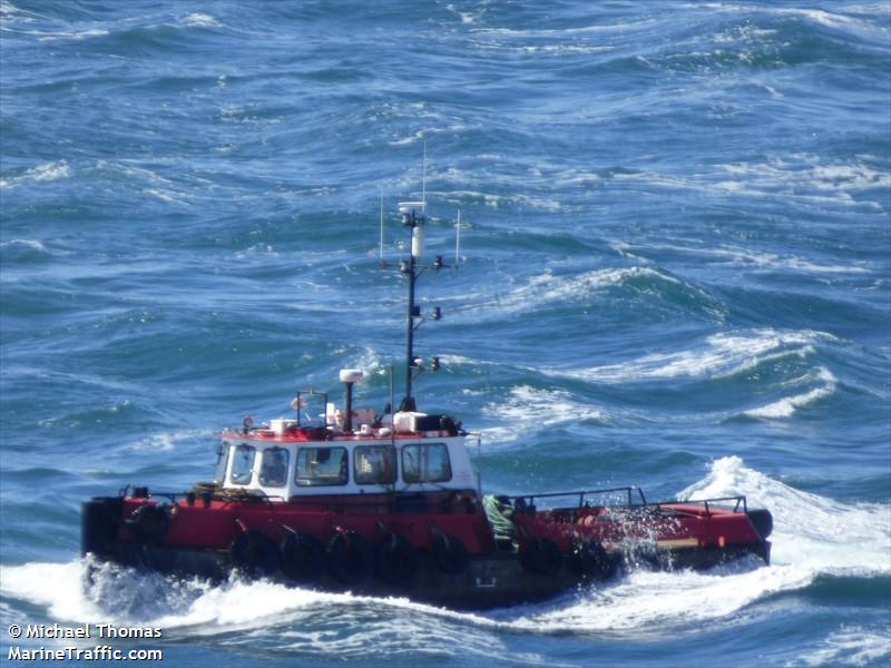 kamsar (Tug) - IMO , MMSI 235078587, Call Sign MSRT5 under the flag of United Kingdom (UK)