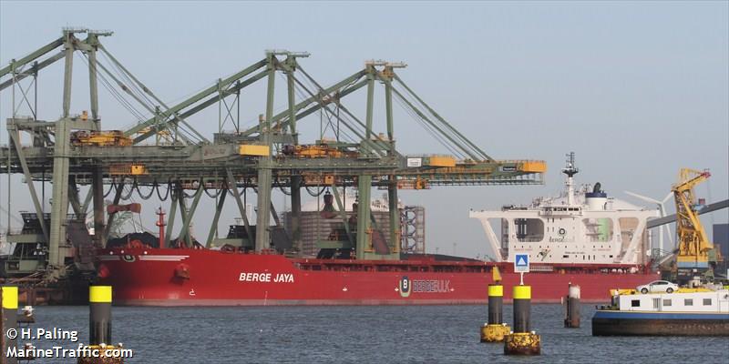 berge jaya (Bulk Carrier) - IMO 9447550, MMSI 235092455, Call Sign 2FMJ3 under the flag of United Kingdom (UK)